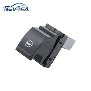 NEVOSA 자동차 창문 리프터 제어 단일 스위치, VW 골프 MK5 6 제타 파사트 B6 아마록 5J0959855 1K0959855 5JD959855 7L695985B