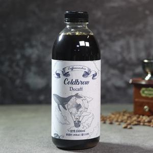 [커피노키오]콜드브루 더치커피 디카페인 원액 1,000ml(20~30잔분)