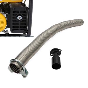 대부분의 FIRMAN 발전기 머플러를위한 2 피트 Universal Firman Generator Exhaust Extension fits