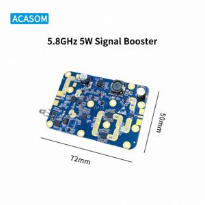 Wifi 무선 광대역 증폭기 라우터 전력 범위 신호 부스터 모듈, 5.8GHz, 5W