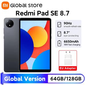 글로벌 버전 샤오미 레드미 패드 SE 8.7 LCD 6650mAh 배터리, 8MP 카메라, 90Hz MediaTek Helio G85 옥타코어 CPU, 18W 고속 충전