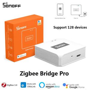 SONOFF ZB Bridge-P Zigbee Bridge Pro 스마트 게이트웨이 지그비 3.0, 다중 모드 지원, 128 장치 원격 제어, 알렉사 구글 홈