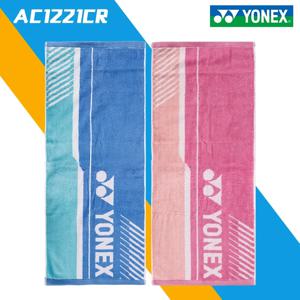 YONEX 배드민턴 테니스 YY 타올, 부드러운 코튼, 땀 흡수, 통기성 요가 농구 러닝 스포츠 타올, AC1221CR