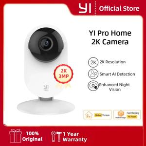 YI 프로 홈 감시 카메라, 스마트 홈, 아기 애완 동물 모니터, 보안 보호, 알렉사 호환, 3MP IP CCTV, 2K 와이파이