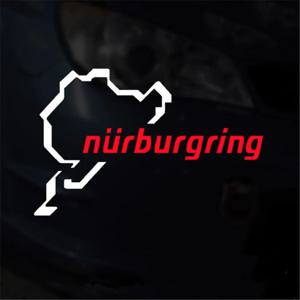 클래식 디자인 자동차 스티커 레이싱 트랙, Nurburgring 자동차 데카, 방수 자동차 자외선 차단 스티커, KK