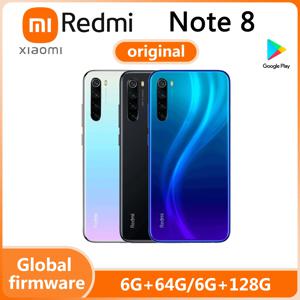 스마트 폰 휴대 전화 Xiaomi Redmi Note 8 128G 기존 글로벌 펌웨어 전체 Netcom 후면 지문 이중 SIM