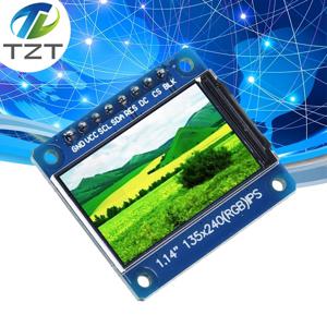 SPI HD 풀 컬러 TFT 디스플레이 화면, ST7789 드라이브 IC 135x240, IPS 1.14 인치, 3.3V, 8 핀, 신제품