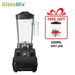 BioloMix-미니 프로 1800W 고출력 스무디 블렌더, BPA 프리, 1.8L 및 0.6L 듀얼 병, 고성능 주방 믹서, 쥬서