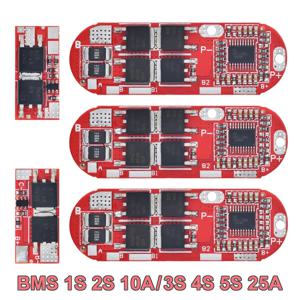 리튬 배터리 보호 회로 기판 모듈 Pcb Pcm 18650 Lipo Bms 충전기, Bms 1s 2s 10a 3s 4s 5s 25a Bms 18650 리튬 이온