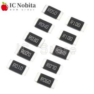 2512 SMD 합금 저항기, 2W 1% 저항기, R001 R002 R003 R004 R008 R009 R010 R012 R015 R020 R025 R060 R070 R100 R120 R150, 10 개