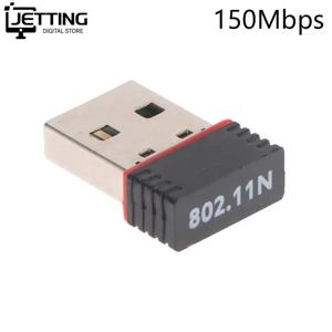 150Mbps 미니 USB 무선 Wifi 어댑터 PC 데스크탑 컴퓨터 용 802.11b/g/n RTL8188 어댑터 네트워크 카드, Wi fi 네트워크 LAN 카드