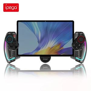 Ipega PG-9777S 블루투스 게임패드, 닌텐도 스위치, 안드로이드, iOS, 아이패드, PC, RGB 조명, 선형 진동, 신축성 컨트롤러