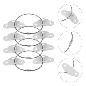 안티 팁 가구 앵커 캐비닛 스트랩, 아기 교정 가구 벽 스트랩, 책장, 4 세트