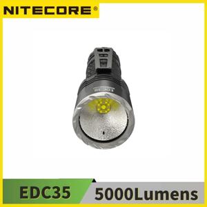 NITECORE 충전식 EDC 손전등, 내장 6000mAh 배터리, 5000 루멘, EDC35