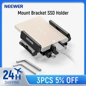 NEEWER 콜드 슈 케이블 클램프가 있는 SSD 거치대 마운트 브래킷, 1.6 