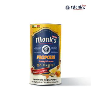 몽스 프로폴리스 캔디 80g Monk's propolis candy 80g 목캔디 허브캔디 민트사탕 몽크스캔디 몽스 몽크스