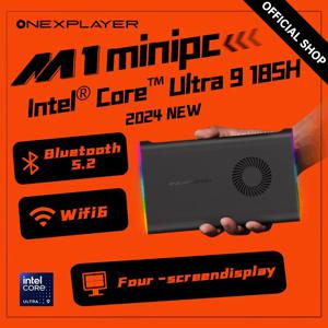 OneXPlayer M1Minipc 인텔 코어 울트라 9 185H 오큘링크 DDR5 데스크탑 SSD, 1TB, 2TB, 16 램, 32 RamWIFI5E, BT5.2, HDMI 미니 PC