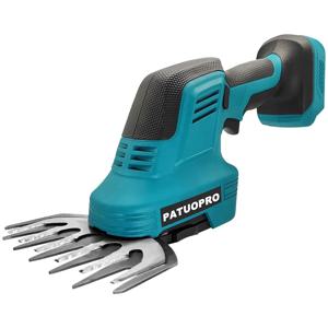 PATUOPRO 2 in 1 전기 헤지 트리머, 무선 잔디 예초기 가지치기 가위, 정원 전동 공구, Makita 18V 배터리 (배터리 없음)