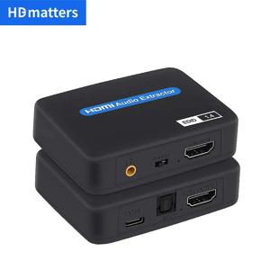 4K HDMI 오디오 추출기 HDMI 오디오 분배기, HDMI to 토스링크, Aux 오디오, HDMI 비디오 변환기, PS4 PS5 HDTV DVD용 스플리터