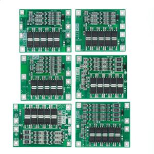 리튬 이온 배터리 충전기 보호 보드, 드릴 모터용 BMS 18650, 밸런스 향상, 3S 4S 40A 60A, 11.1V, 12.6V, 14.8V, 16.8V