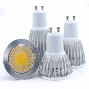 슈퍼 브라이트 LED 스포트라이트, 9W, 12W, 15W, 18W, 21W, 25W, GU10 LED 전구, 110V, 220V, 웜 화이트, 쿨 화이트, GU 10 COB LED 램프