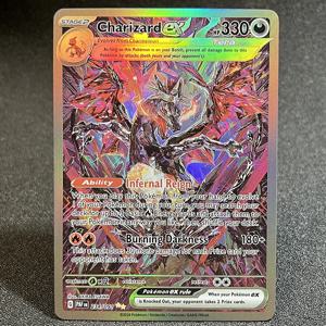 포켓몬 홀로 카드 게임 컬렉션 PTCG PROXY, Paldean Fates (PAF), Garvoir, Charizard, Mew, ex Foil 카드