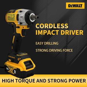 Dewalt DCF880 무선 임팩트 렌치, 충전식 전기 리튬 배터리 렌치, 203Nm 전동 공구, 20V, 2300RPM