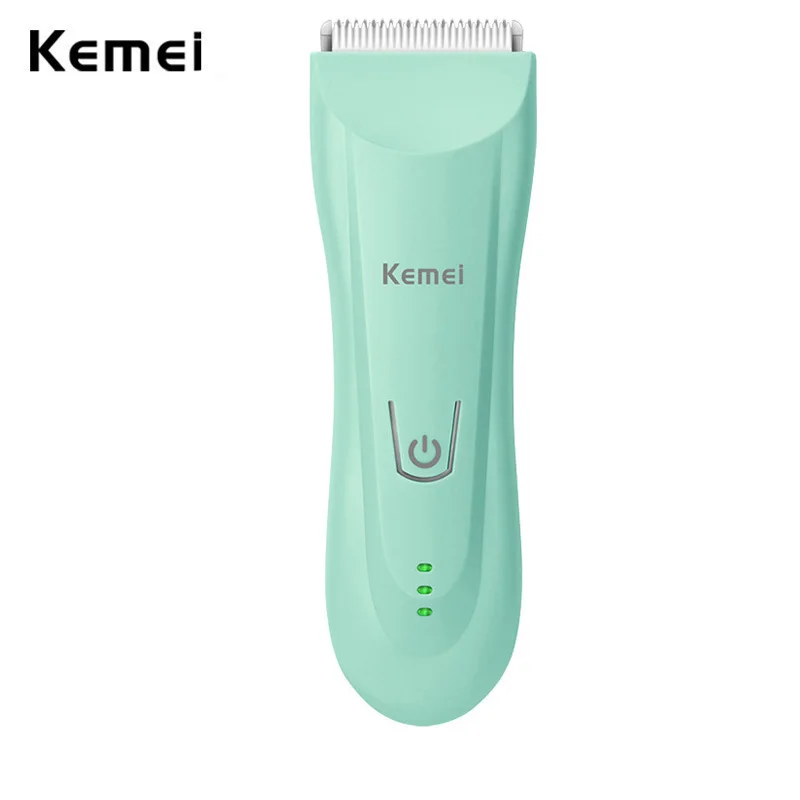 Kemei 811 아기 헤어 클리퍼, 어린이 및 어린이용 조용한 헤어 트리머, 방수 충전식 무선 이발 키트, 세라믹 블레이드