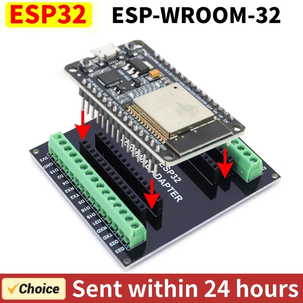 와이파이 블루투스 모듈 호환 개발 보드 확장 보드, ESP32, NodeMCU-32S Lua, 30 핀 확장 보드