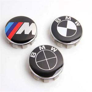 ABS 68mm 림 허브캡 자동차 휠 센터 캡, BMW M E39 E46 E30 E36 E87 E53 E60 E90 F10 F20 F30 X1 X3 X5 X6 X7 액세서리, 4 개