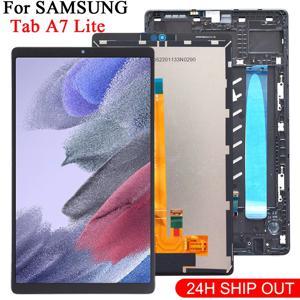 삼성 갤럭시 탭 A7 라이트 SM-T220 (와이파이) SM-T225(LET) 테이블 PC용, 8.7 인치 LCD 스크린 디스플레이 디지타이저 어셈블리 교체, 신제품