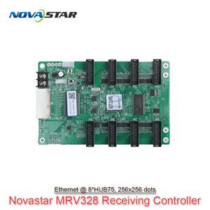 Novastar LED 수신 카드, RGB 풀 컬러 LED 모듈 스크린, 동기 256*256 픽셀, 8 * HUB75 MRV328, P2 P3 P4 P5 P6 P8 P10