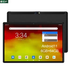 글로벌 버전 BDF 10.1 인치 태블릿 PC, 안드로이드 11, 옥타코어, 6GB RAM, 64GB ROM, 탭 2MP + 5MP, 5000mAh IPS, 3G 통화