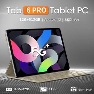 오리지널 12G + 512GB 태블릿 글로벌 버전 HD 4K Mi Pad 5 Pro 8800mAh 탭 태블릿, 안드로이드 12.0 태블릿 PC 5G 듀얼 SIM 카드 또는 와이파이