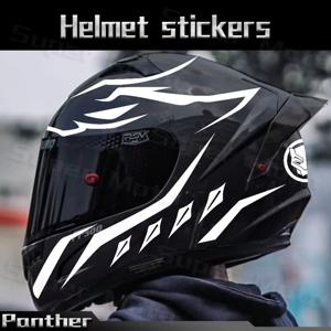 AGV Arai SHOEI Airoh ZEUS HJC KYT 오토바이 헬멧 데칼 바이저 페어링 앞유리 스티커, 방수 액세서리