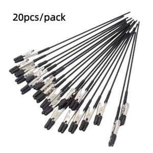 10pcs 20pcs 금속 모델 페인트 악어 클립 클램프 스틱 건담 모델 에어 브러시 페인트 취미 DIY 도구에 대 한 고무 팁