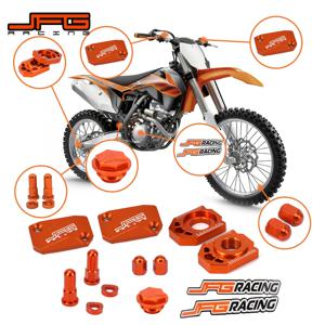 KTM 오토바이 CNC 브레이크 클러치 유체 리저버 커버 세트, SX SXF XC XCF XCW XCFW EXC EXCF 125 150 250 300 350 400 450