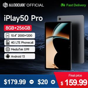 Alldocube iPlay50 Pro Max 10.4 인치 2K 태블릿, Helio G99, 안드로이드 13, 8GB RAM, 256GB LTE 전화통화 패드, iPlay 50 컴퓨터 패드