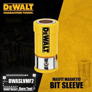 DEWALT-dswaslvmf2 MAXFIT 마그네틱 비트 슬리브, 드라이버 전동 공구 액세서리용