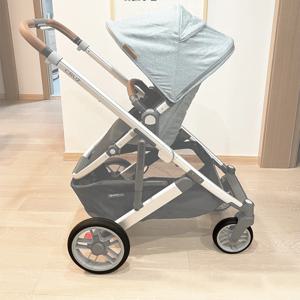 Uppababy Cruz V2 유모차 휠 타이어, 앞바퀴 또는 뒷바퀴, PU 튜브리스 타이어, DIY 베이비 버기 교체 액세서리