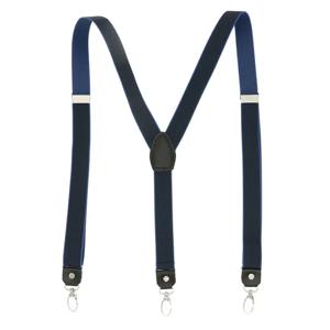 2.5cm 너비 패치 색상 솔리드 크리 에이 티브 3 후크 버클 쉬운 사용 Suspender 스트랩 중괄호 블랙 가죽 쇠가죽 채찍