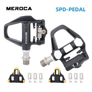 MEROCA 도로 자전거 SPD SL 페달 레이싱 세파투 클릿 자동 잠금 클립, 다채로운 미끄럼 방지 클립리스 사이클링 페달 라이딩 부품