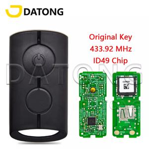 Datong World-오리지널 오토바이 원격 제어 키, 야마하 XMAX XMAX300 NVX NVX155 AEROX JAUNS QBIX ID49 칩 433.92MHz