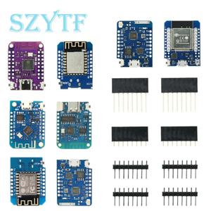 WeMos D1 미니 프로 V3.0 NodeMcu 4MB, 16MB 바이트, Lua WIFI 사물 인터넷 개발 보드 기반, ESP8266, CH340G, NodeMcu V2