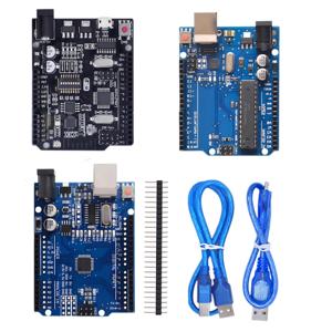 UNO R3 공식 ATMEGA16U2 / UNO + 와이파이, R3 MEGA328P 칩, 아두이노 UNO R3 개발 보드, WeMos ESP8266, CH340G