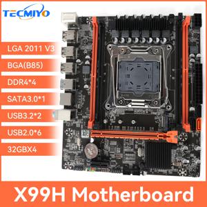 마더 보드 X99H 메인보드 지원 DDR4 RAM 소켓 LGA 2011V3 CPU