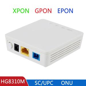 Gpon XPON 에폰 Ont FTTH 1GE 터미널 Onu 기가비트 모뎀, SC UPC ONU 1000M OLT, HG8310M, 100% 신제품