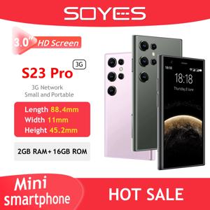 SOYES S23 프로 미니 스마트폰, 안드로이드 8.1, 듀얼 SIM, 소형 휴대폰 플레이 스토어, 3G 네트워크, 3.0 인치 HD 디스플레이, 2GB RAM, 16GB ROM