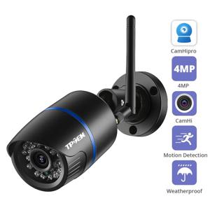 야외 와이파이 보안 카메라, 무선 비디오 감시, 와이파이 불릿 CCTV, HD Camhipro CamHi 캠, 4MP 1080P IP 카메라