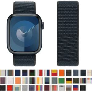 애플 워치 밴드용 나일론 루프, 스포츠 프라이드 팔찌, iwatch 스트랩 시리즈 9, 8, se, 7, 6, 5, 4, 3, 울트라 2, 49mm, 44mm, 40mm, 45mm, 41mm